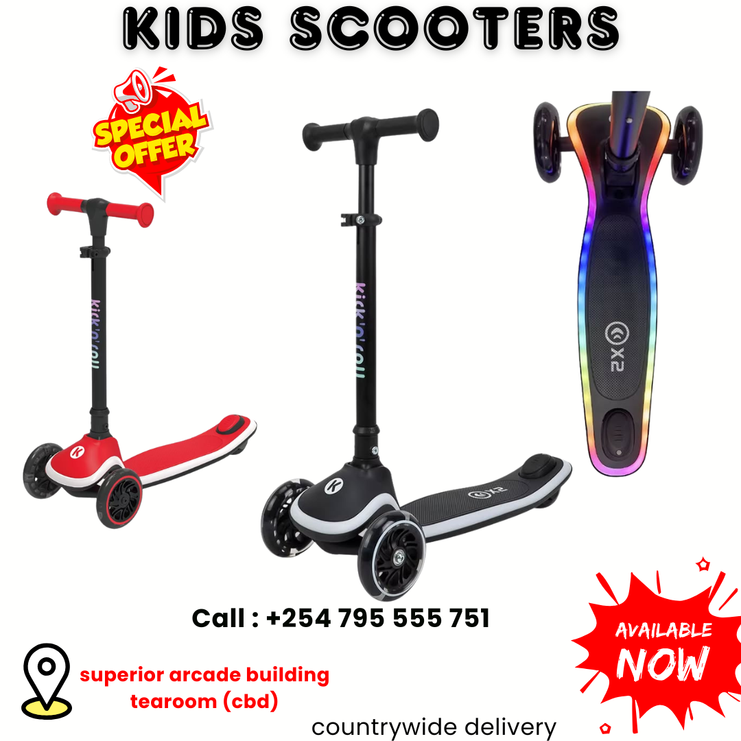 Kids 3-Wheel Adjustable Scooter